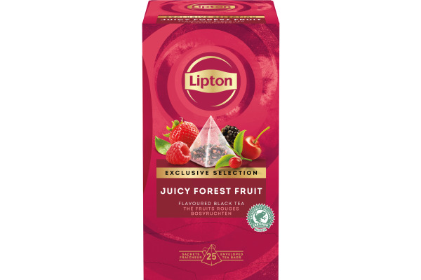 LIPTON Waldfrüchte Tee 4071217 25 Pyramiden