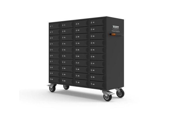 PORT Charging Cabinet Indiv.Doors 901969 40 Tablets/Notebooks