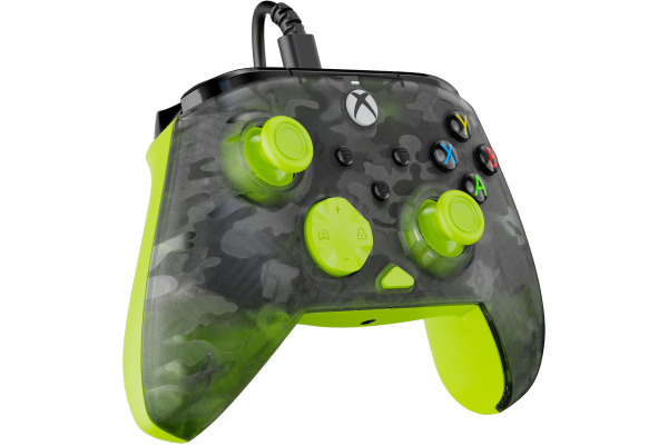 TURTLE B. Rematch Core Wired Ctrl. TBC200775 XB, Ghost Camo Black,Yellow