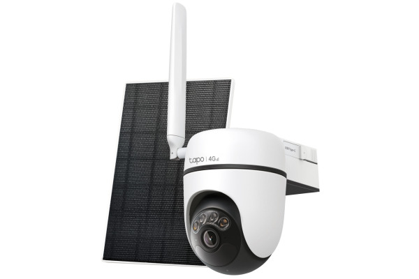 TP-LINK Solar-Security Camera Kit 4G TAPOC615G 2K, Pan/Tilt