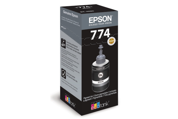 EPSON Tintenbehälter 774 pig.schwarz T774140 EcoTank ET-4550 6000 Seiten