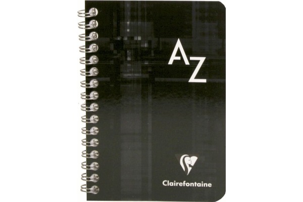 CLAIREFON Adressbuch Index A7 68599C ass., kariert, 5mm 50 Blatt