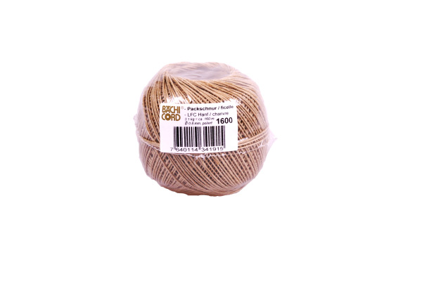 BAECHI Packschnur Hanf 511016001 160m 0,8mm