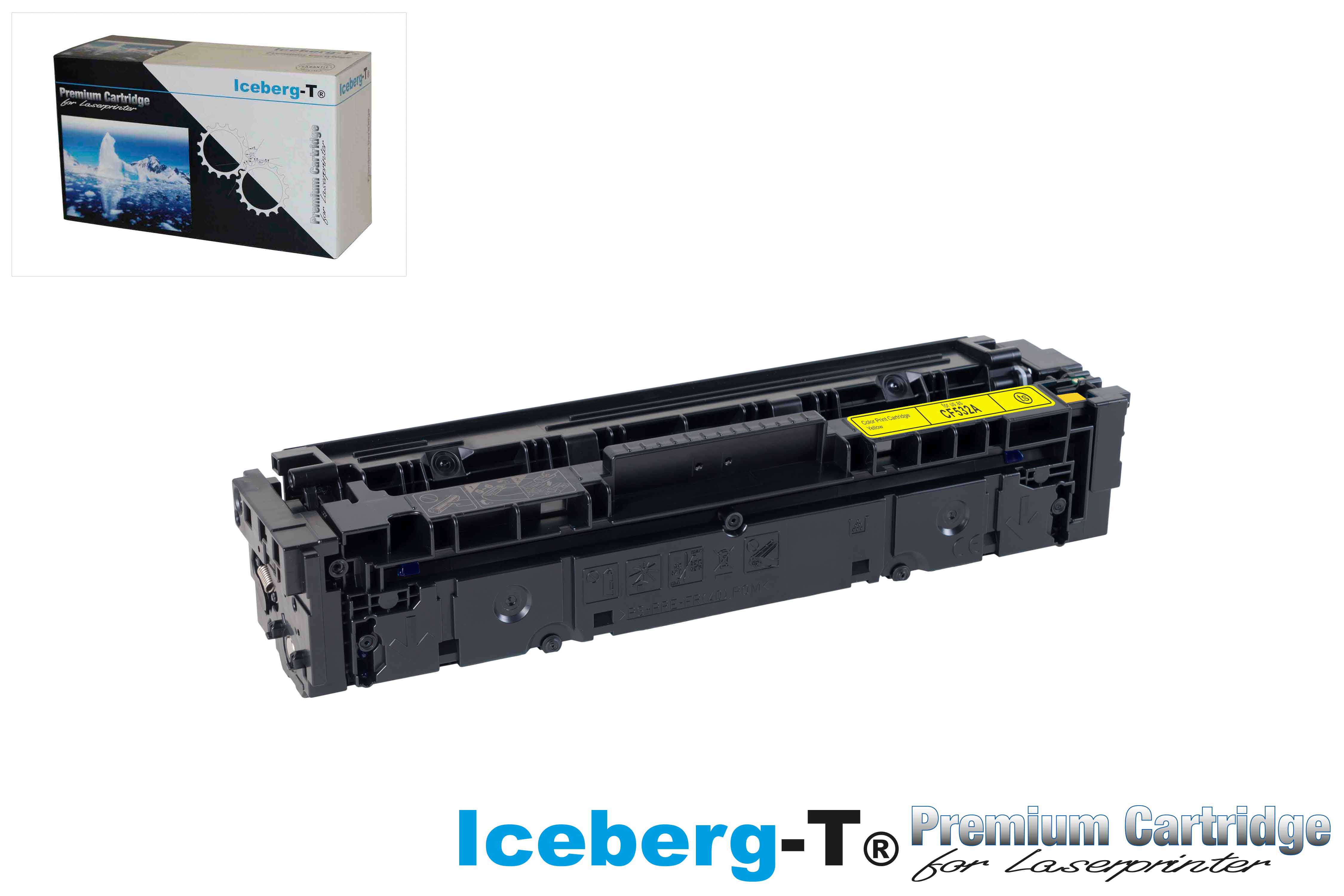 Iceberg-T Toner CF532A / 205A 900 Seiten, yellow