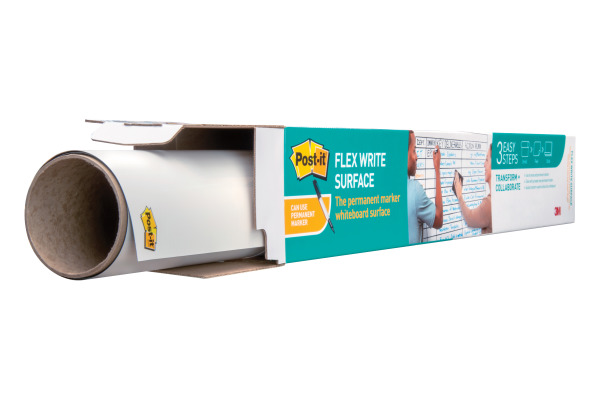POST-IT Flex Write Surface Folie FWS3X2 weiss 60x90cm