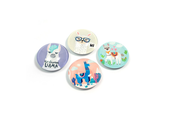 TRENDFORM EYE Magnete LLAMA EY2025 4er Set assortiert