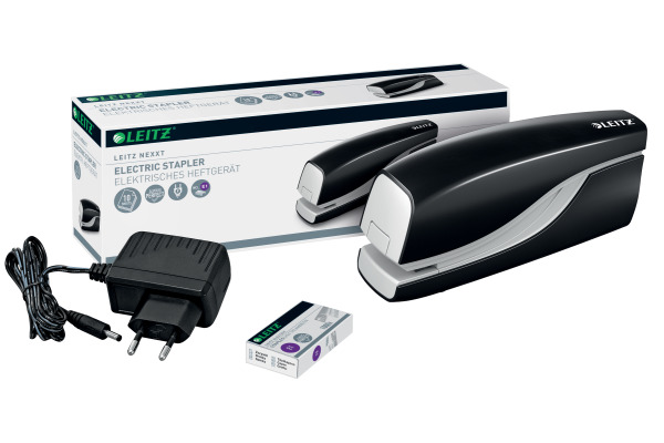 LEITZ Elektrohefter NeXXt 5532 55320095 schwarz 10 Blatt