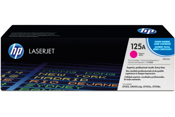HP Toner-Modul 125A magenta CB543A Color LJ CP1210 1400 Seiten