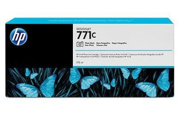 HP Tintenpatrone 771C photo black B6Y13A DesignJet Z6200 775ml