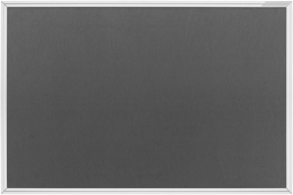 MAGNETOP. Design-Pinnboard SP 1460001 Filz, grau 600x450mm