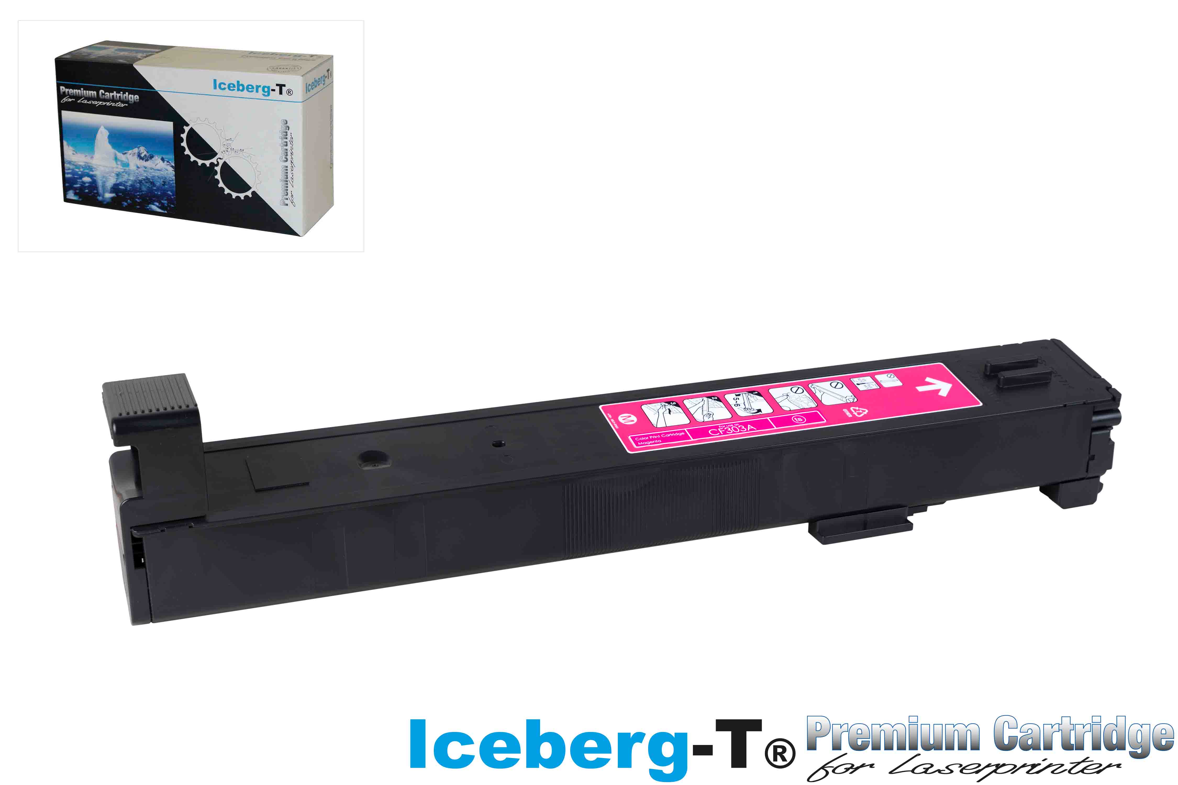Iceberg-T Toner CF303A / 827A 32'000 Seiten, magenta