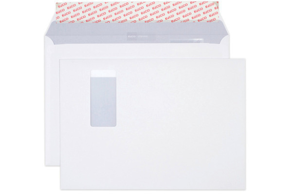 ELCO Couvert Classic m/Fenster C4 37892 120g, weiss 250 Stück