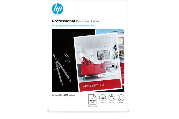 HP Professional FSC Paper A4 7MV83A Laser Glossy 200g 150 Blatt