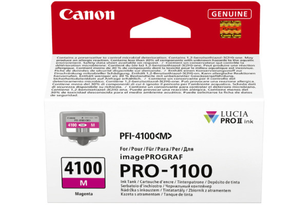 CANON Tintenpatrone magenta PFI-4100 iPF PRO-1100 80ml