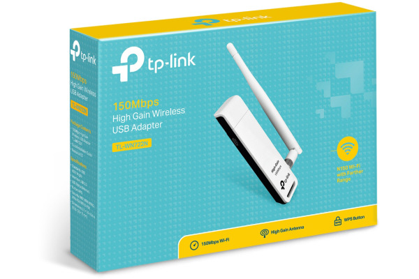 TP-LINK TL-WN722N TL-WN722N N150 High Gain USB Adapter