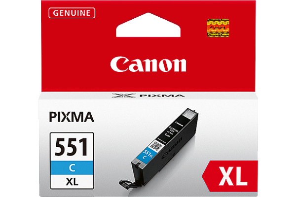 CANON Tintenpatrone XL cyan CLI-551XL PIXMA MG5450 11ml