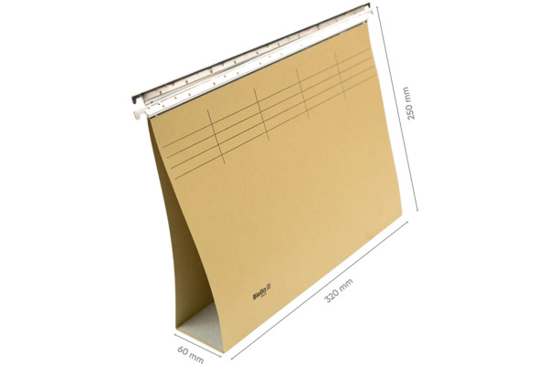 BIELLA Hängemappe Boden 6cm A4 27046100U 27046100U oliv 32x24cm