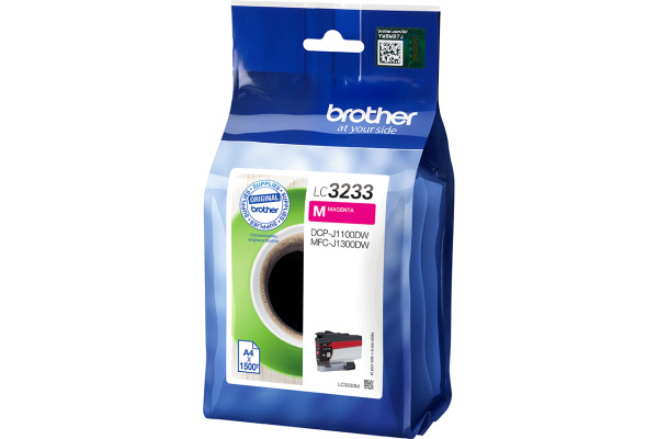 BROTHER Tintenpatrone magenta LC-3233M DCP-J1100DW 1500 Seiten
