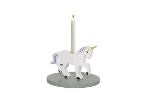 JABADABAD Geburtstagsdekorationb 15x15cm T327 Einhorn