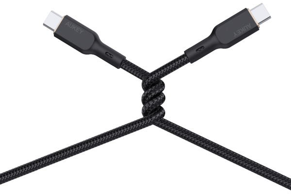 AUKEY Cable USB-C-to-C Kevlar Core CB-KCC101 Nylon Braided,1.0m,100W,Bl.