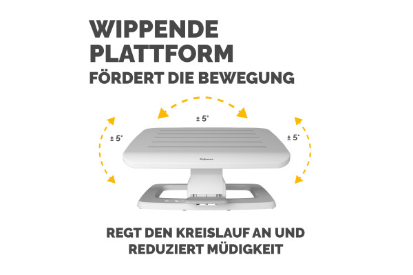 FELLOWES Fussstütze Hana LT 100016999 weiss
