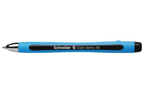 SCHNEIDER Kugelschr. Slider Memo 0.7mm 150201 schwarz
