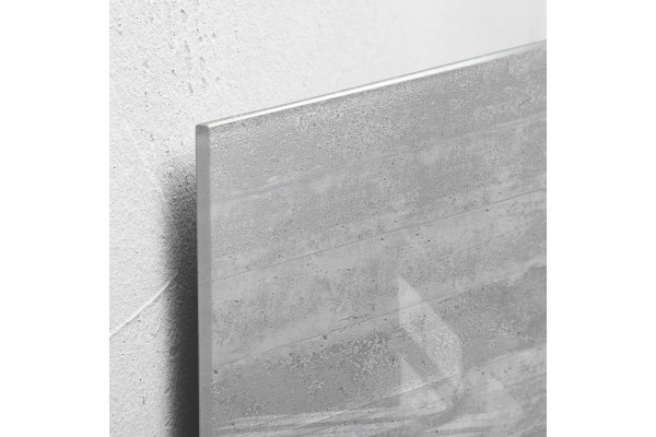 SIGEL Magnettafel Glas GL168 Design Sichtbeton 480x480x15mm