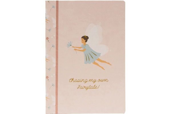 ANCOR Notizheft A5 128673 Fairies Rose, liniert 48 Blatt