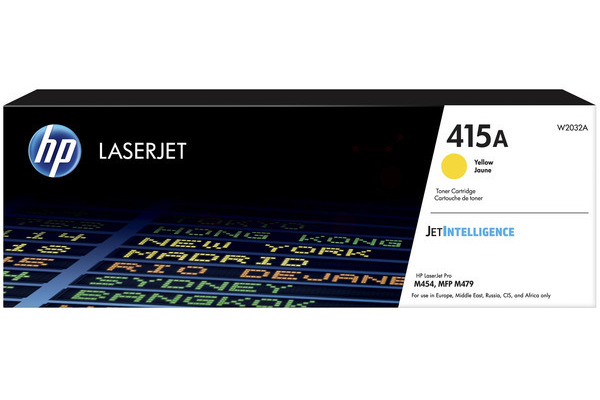 HP Toner-Modul 415A yellow W2032A CLJ Pro M454/MFP M479 2100 S.