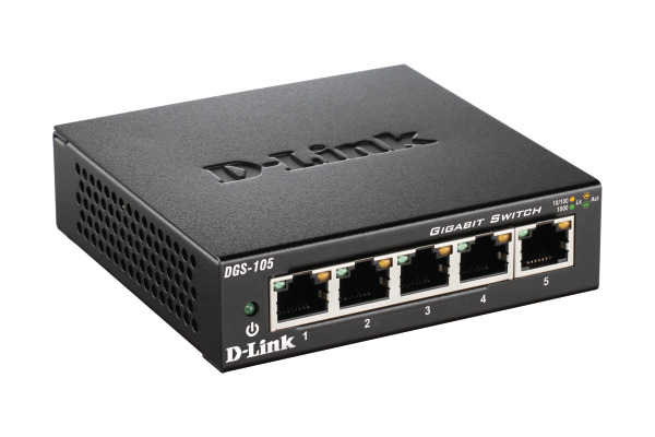D-LINK DGS-105 5-Port Gigabit Switch DGS-105