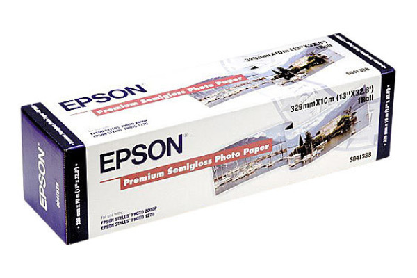 EPSON Premium Semigloss Photo Paper S041338 InkJet 251g 329mmx10m
