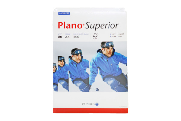 PLANO SUPERIOR Kopierpapier A5 88026798 80g, weiss 500 Blatt