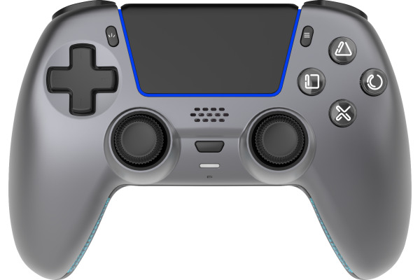 DELTACO Wireless Controller PS5 GAM-199-S with charging dock, Gray