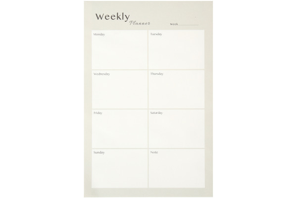 I AM CREA Wochenplaner 14x21cm 4005.25 grün 80 Blatt
