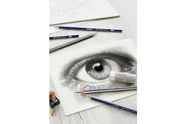 FABER-CA. Goldfaber Zeichenset 114000 Bleistift,Radierer/Spitzer