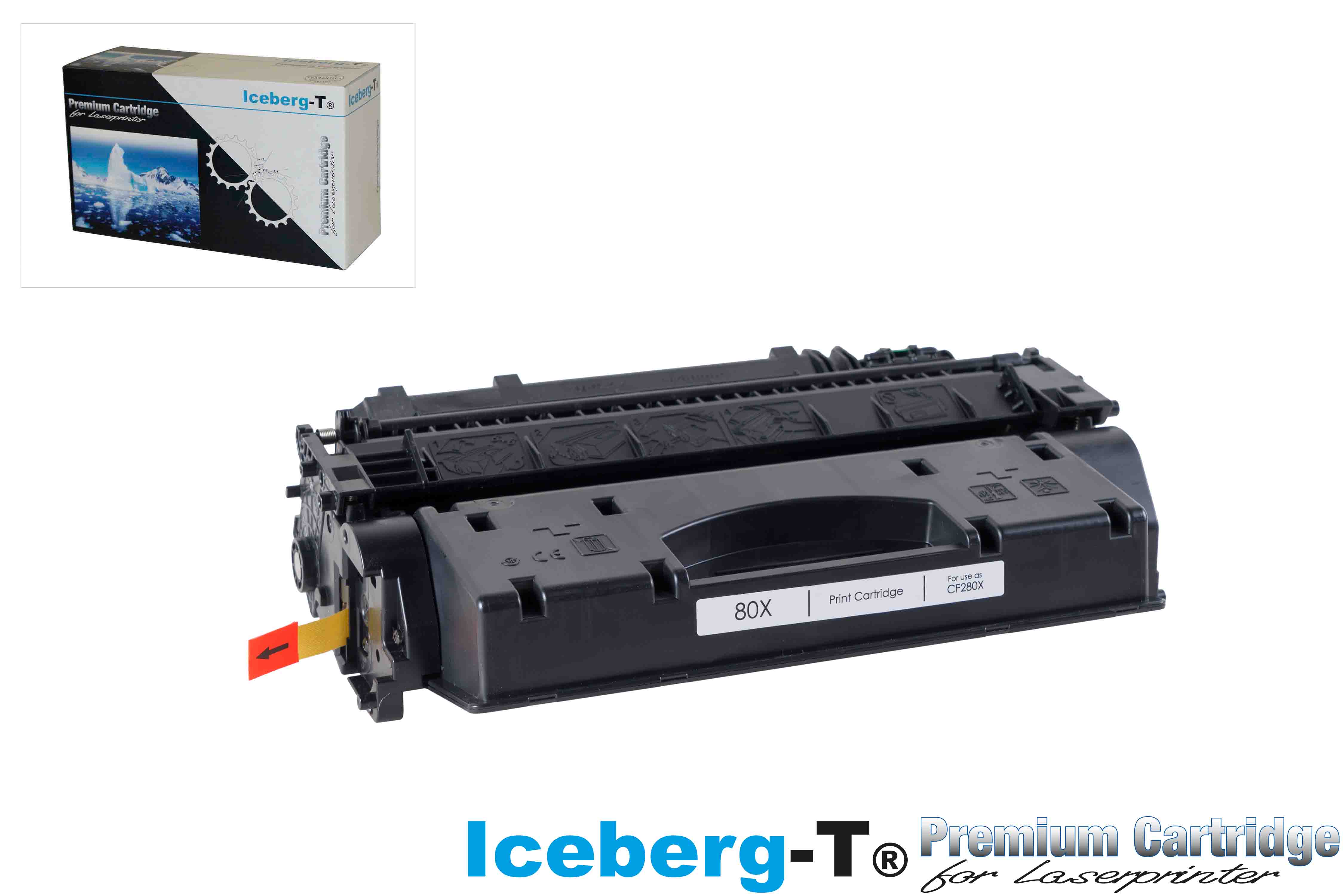 Iceberg-T Toner CF280X 6'900 Seiten, schwarz