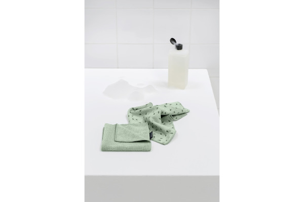 BRABANTIA Mikrofaser-Reinigungstuch 216282 Hellgrün 2 Stück