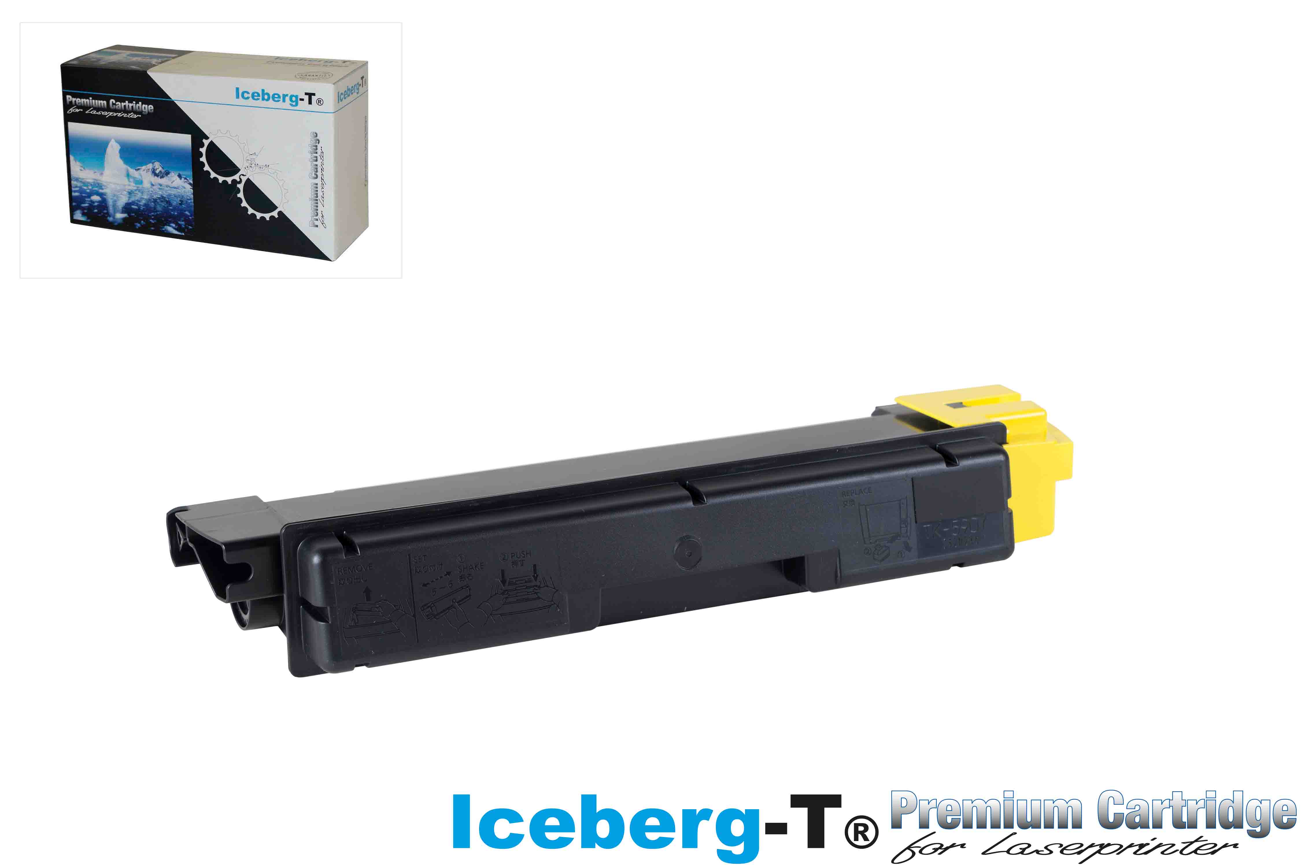 Iceberg-T Toner TK-590Y 5'000 Seiten, yellow