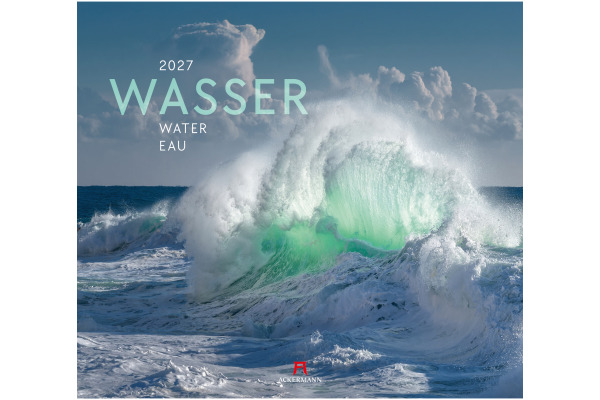 ACKERMANN Bildkalender 2027 2732 Wasser ML 54x48cm