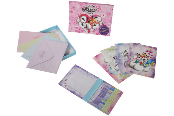 DIDDL Briefpapier Set 12x17.5cm 23493 20-teilig