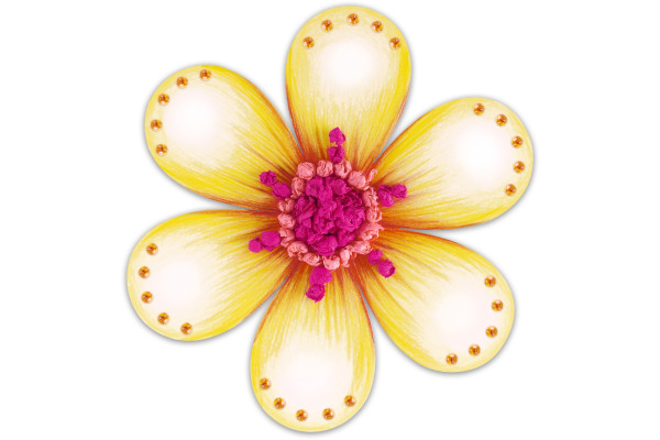 URSUS Blanko Motive 23x23cm 17120008F Blume 20 Blatt