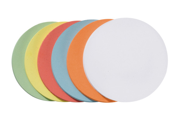 FRANKEN Moderationskarte Kreis UMZH 14 9 mittel cm14cm, farblich ass.