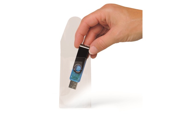 3L USB-Hülle 52.5x90mm 10250 PP selbstkl. m. Album 10 Stück