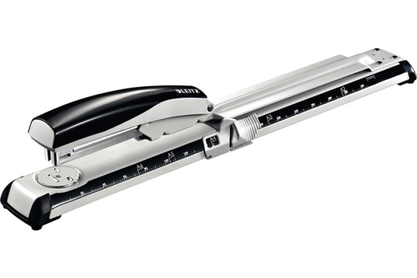 LEITZ Langarm-Heftgerät NeXXt 5560 55600095 schwarz/weiss 40 Blatt