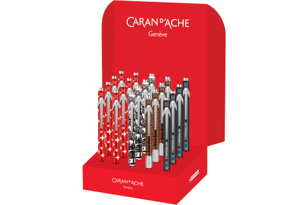 CARAN D'A Kugelschreiber 849 Swiss Line 849.219 assortiert 20 Stück