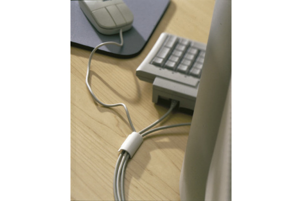 TESA Powerstrips Kabel-Clip 580350001 bis 8mm Kabelstärke 5 Stück