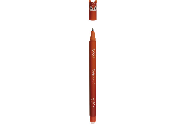 EBERHARD Gelschreiber Erase It 0.7mm 582128 Animal Blister, ass.