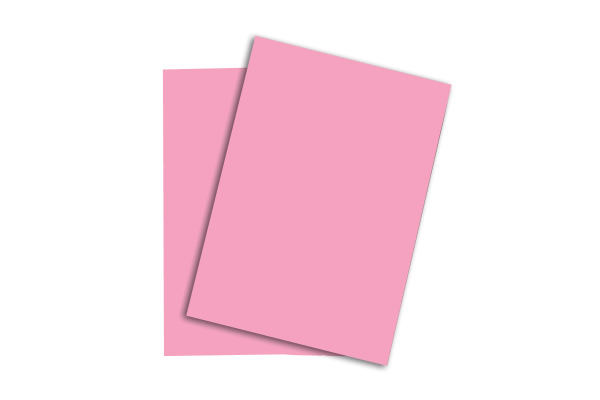 RAINBOW Papier rosa/55 A4 88042542 80g, rosa 500 Blatt