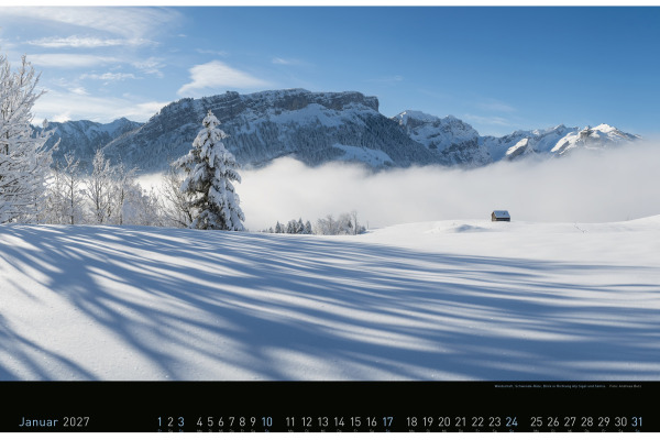 APPENZELL Bildkalender 2027 858829160 Appenzellerland DE 70x50cm