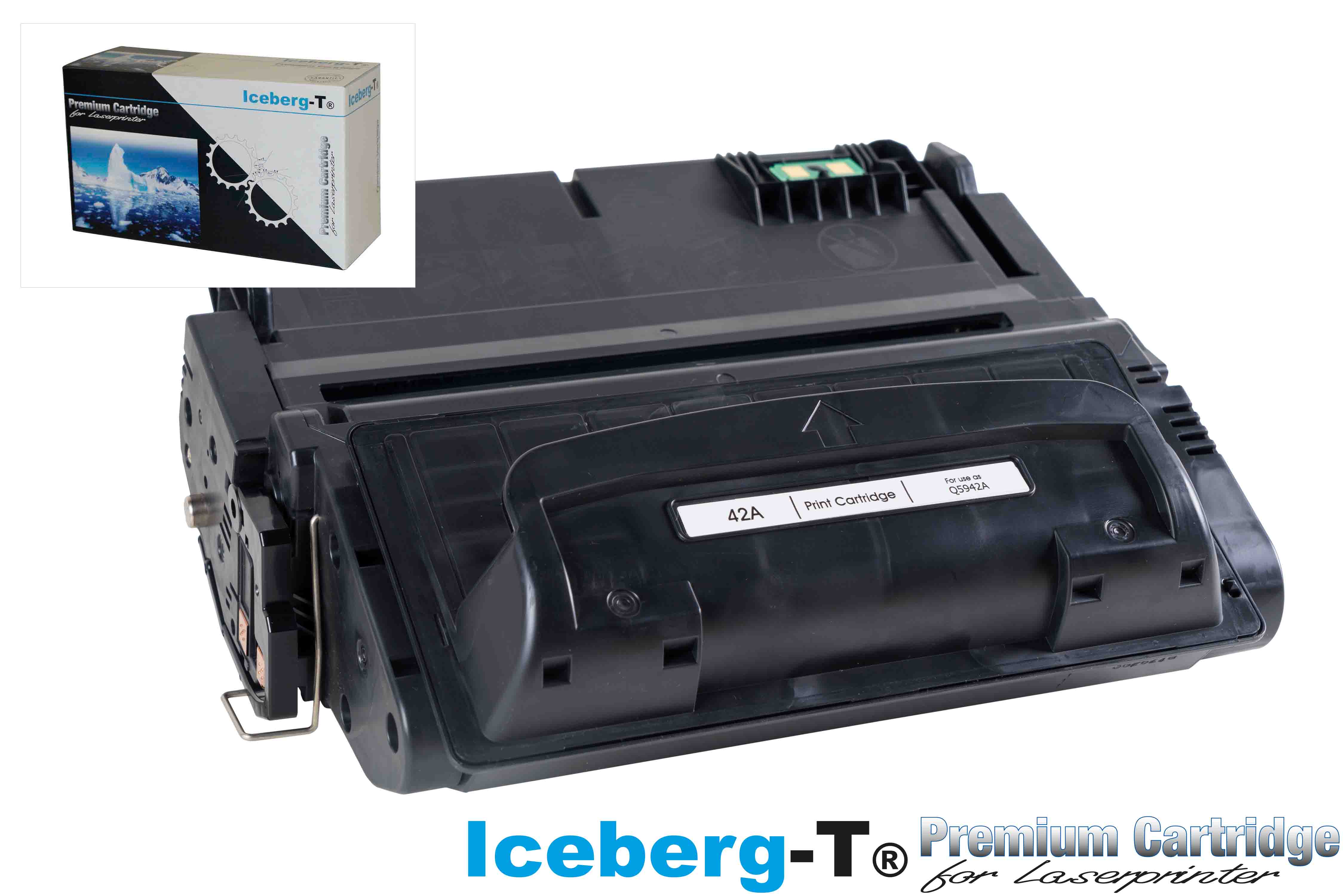 Iceberg-T Toner Q5942A 10'000 Seiten, schwarz
